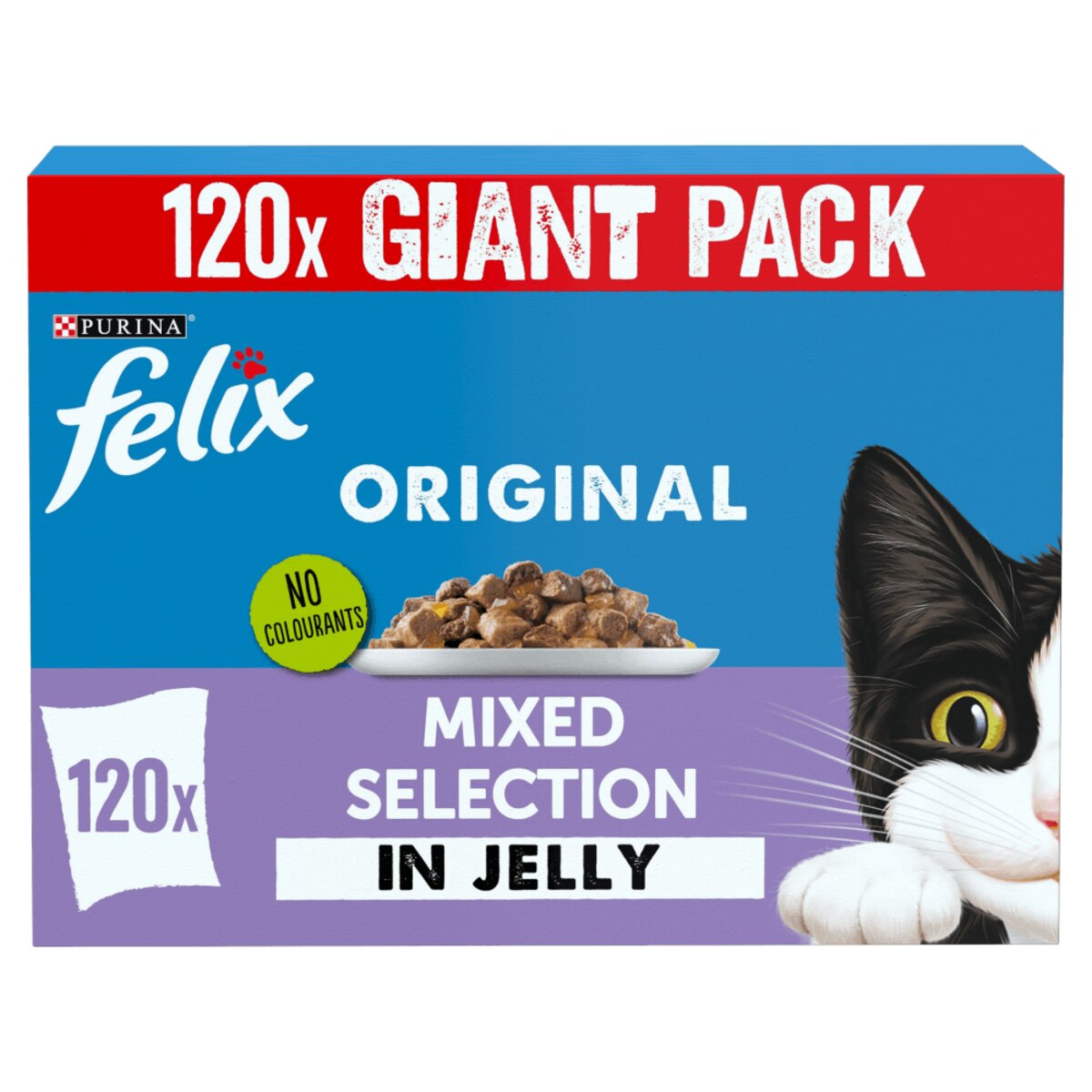 Felix Mixed Selection Cat 120x85g➠Next Day Delivery by 7pm